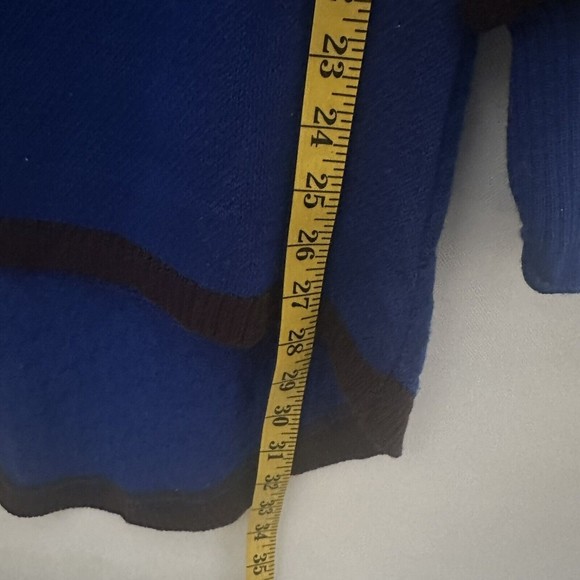 Elhoffer Design Sweater Womens Blue Brown Eagle Everyday Witch Collection  XS/S - Picture 8 of 8